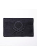 Be-1370-Bk  100% Cotton Black 50X80 Cm Bathroom Mat Towel