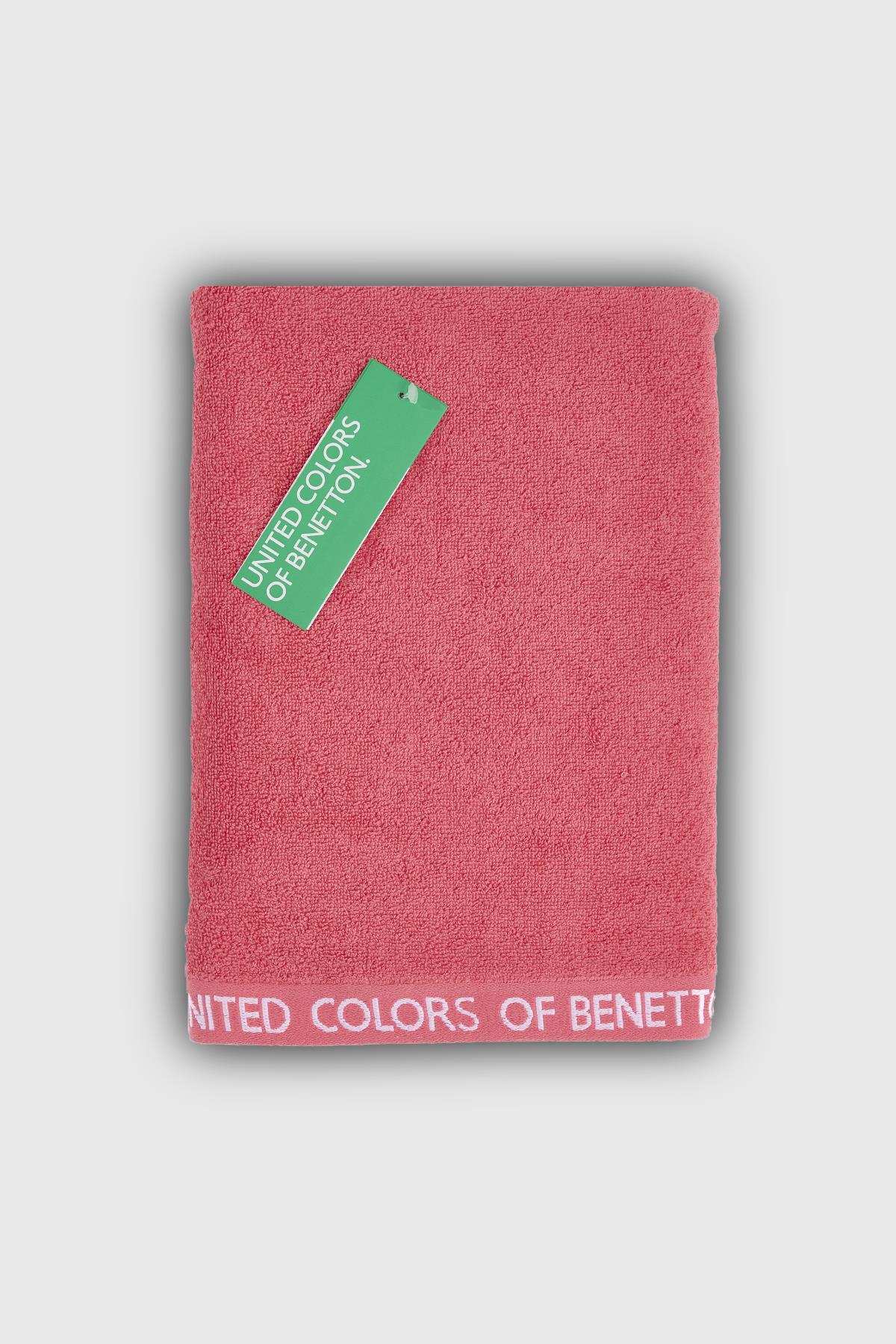 Be-2812-Pnk  %100 Pamuk Pembe 70X140 Cm Banyo Havlusu
