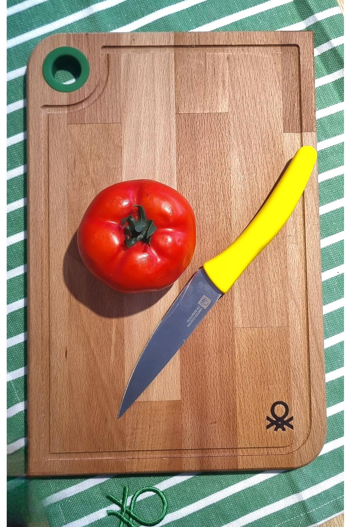 BE-KCT0055-Y AHŞAP KESME TAHTASI-22*33 CM YEŞİL