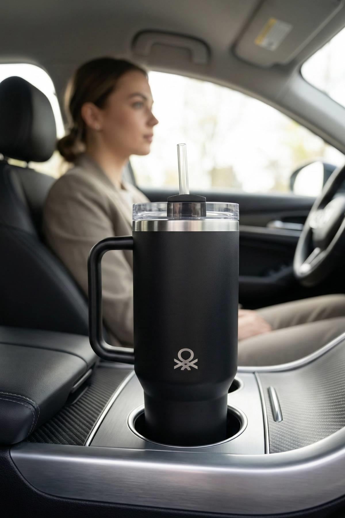 Be-Kct100-Si  Çelik Termos 900 Ml. Siyah