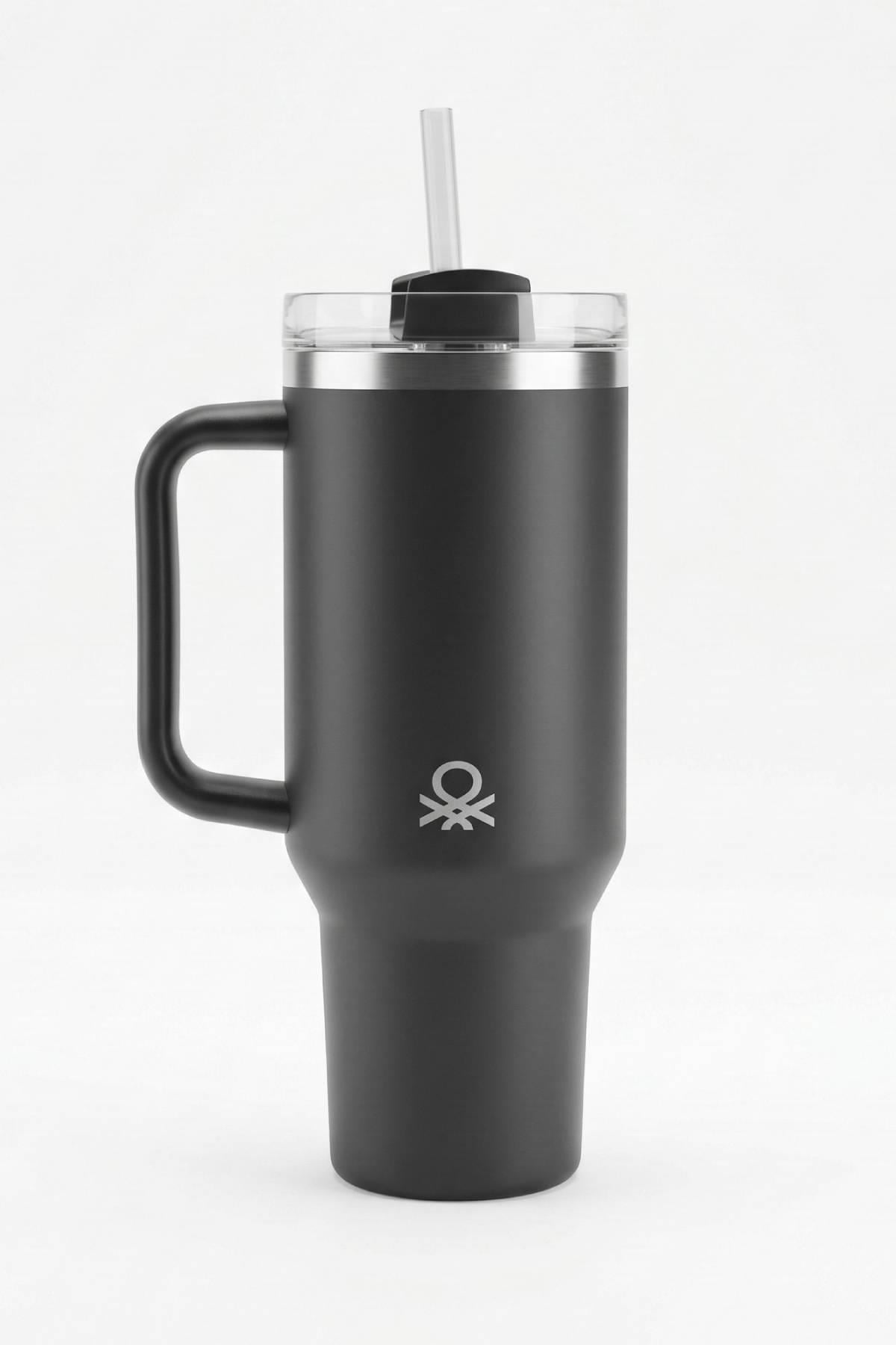 Be-Kct100-Si  Çelik Termos 900 Ml. Siyah