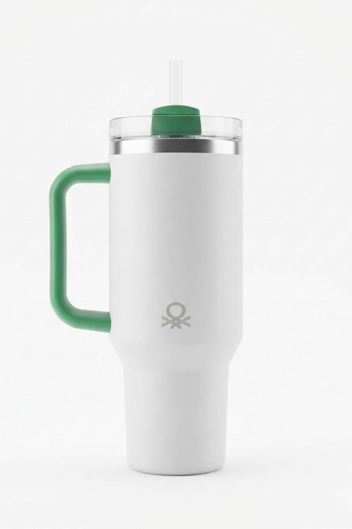 Be-Kct100-Y  Çelik Termos 900 Ml. Yeşil