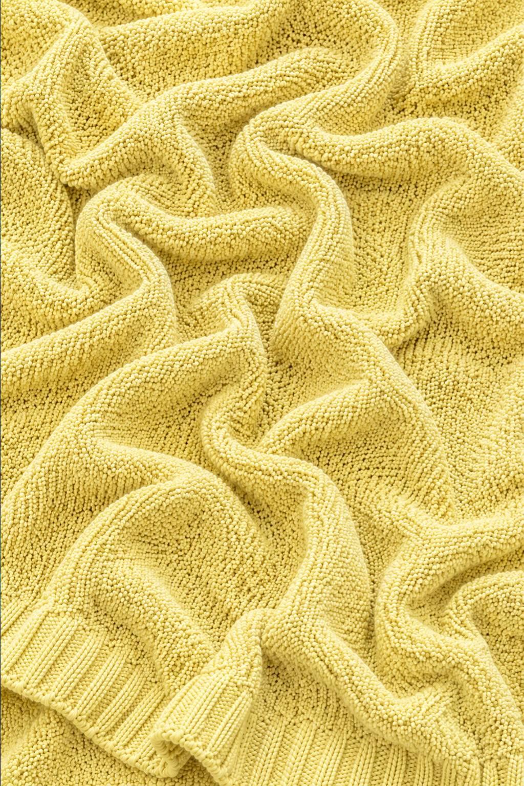 Be-Var-01-Ye  %100 Akrilik Sarı 130*170 Cm Battaniye