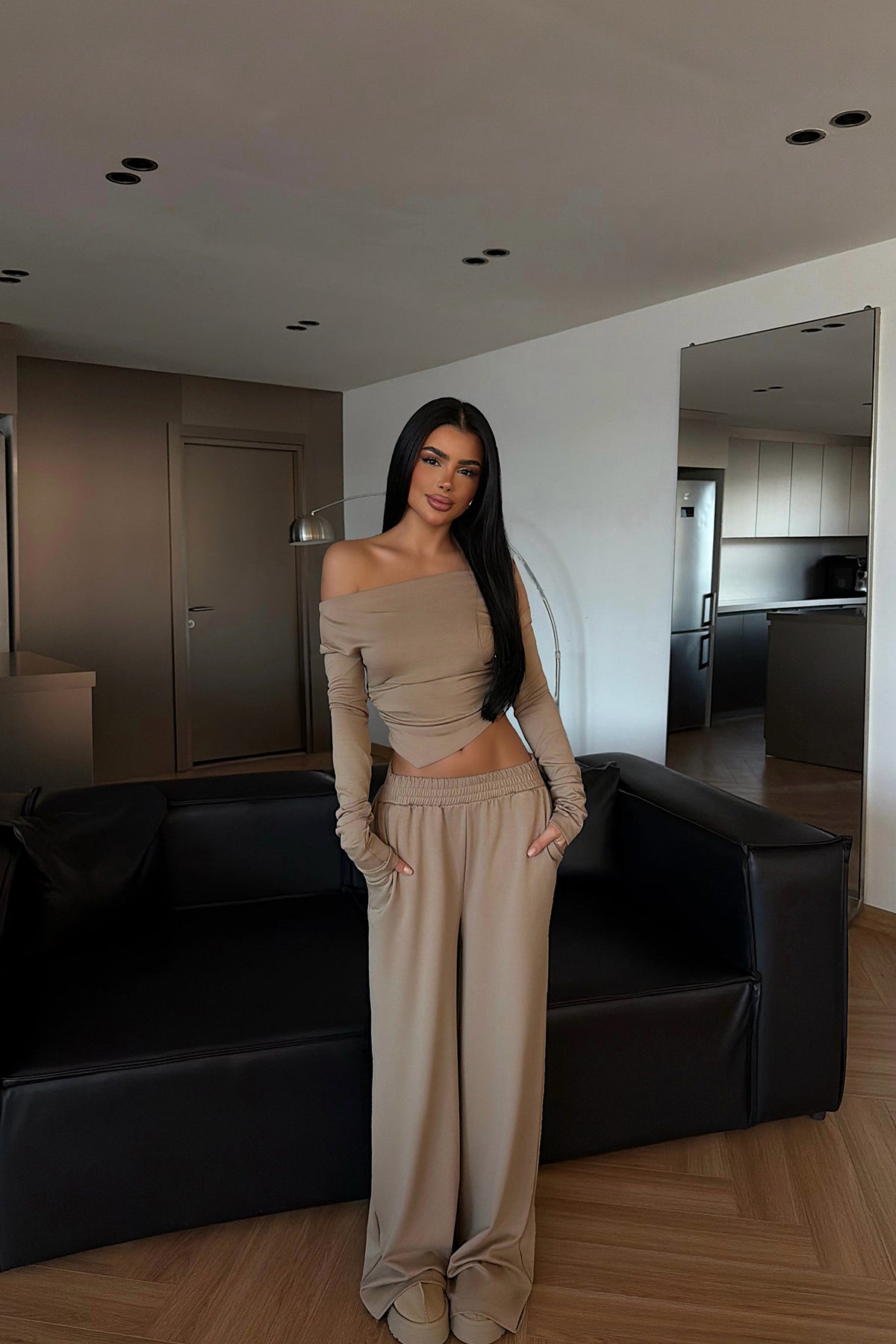 Bej Allona Takım ATE-4519