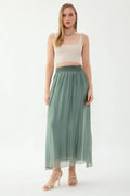 Beli Desenli İpek Etek