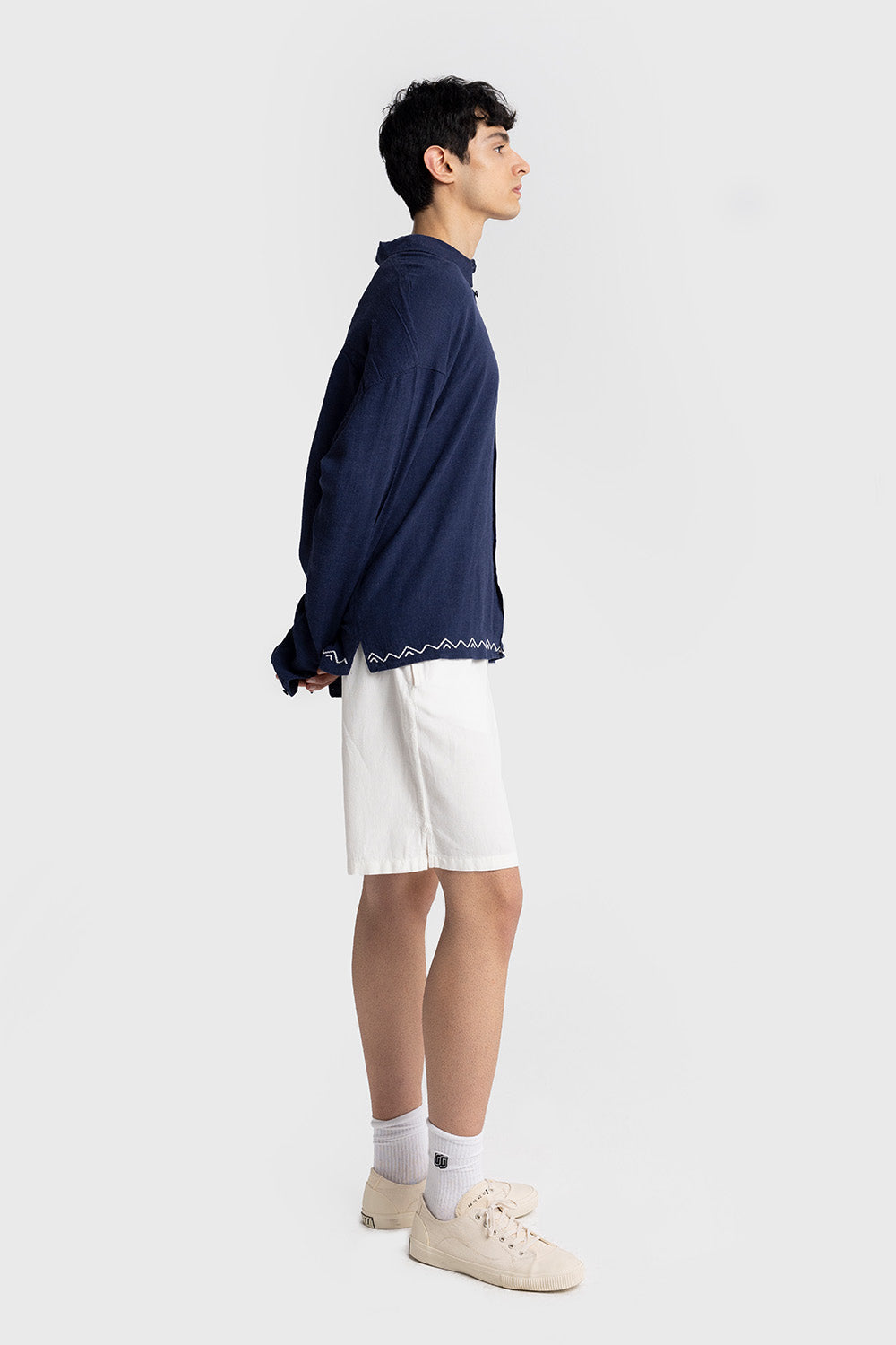 BELİ İPLİ KETEN ŞORT