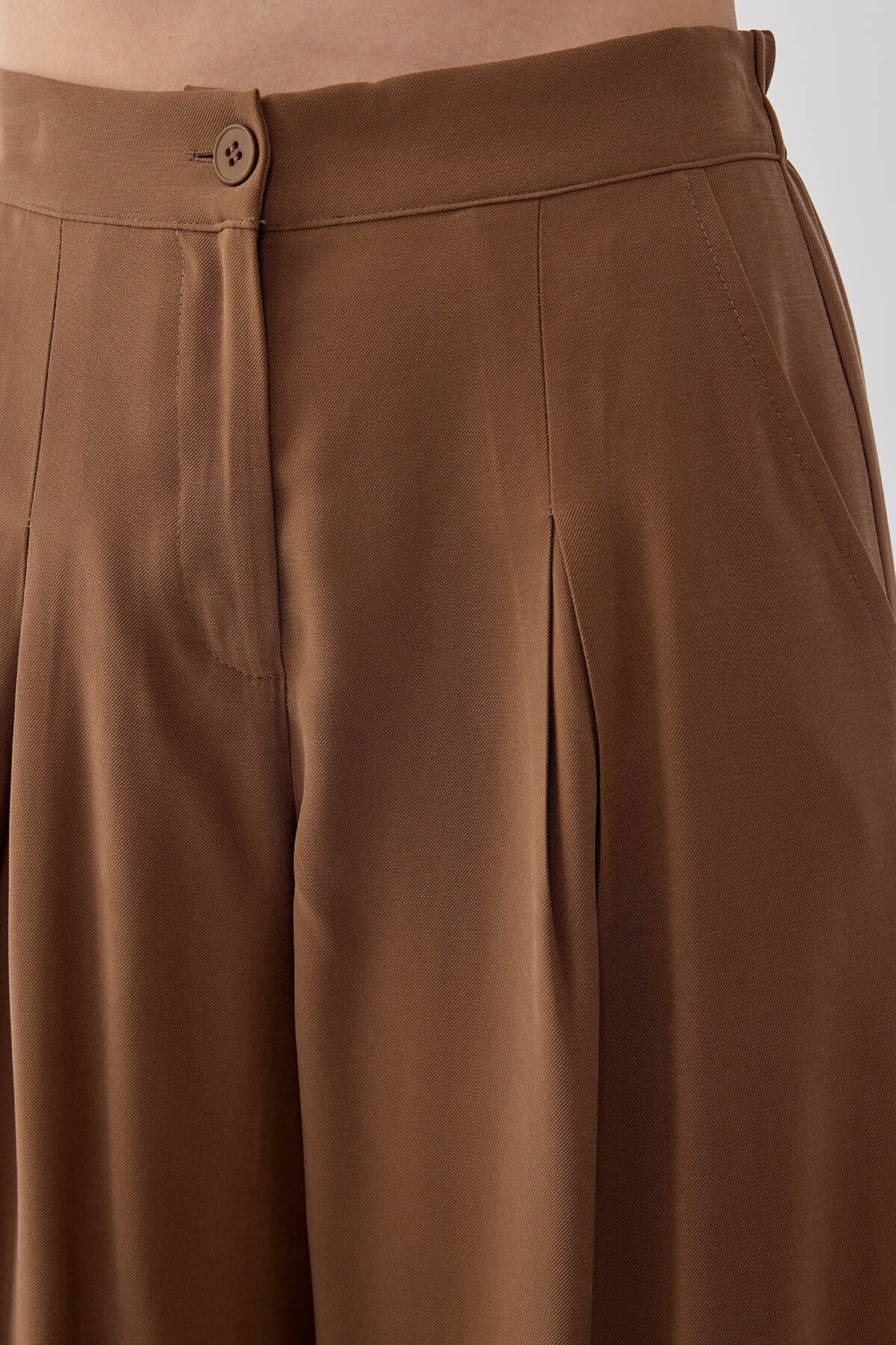 Beli Lastikli Geniş Paça Pantolon