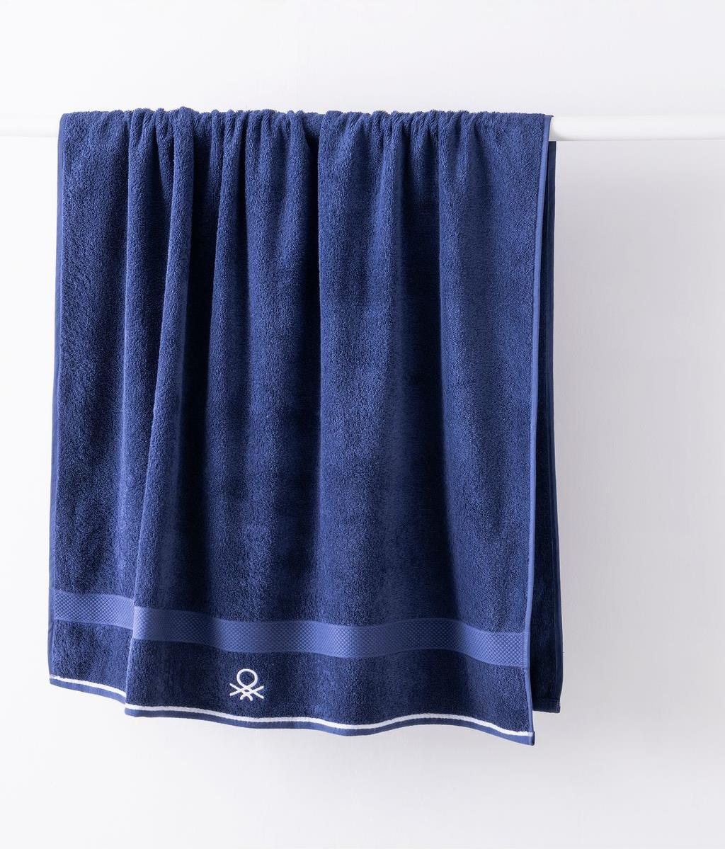 Be-2290-Nvy  %100 Pamuk Lacivert 70X140 Cm Havlu