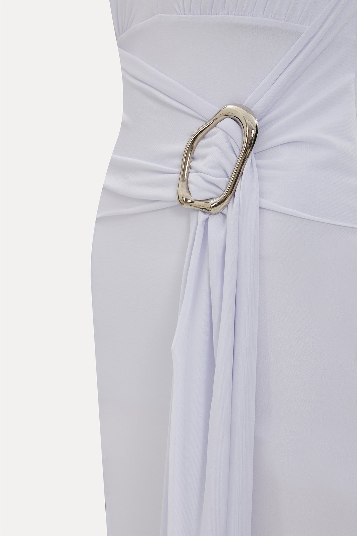 Beyaz Lilita Elbise ATE-1304