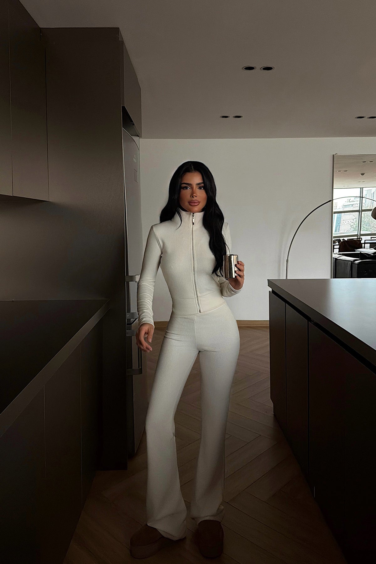 Beyaz Grisa Takım ATE-4182