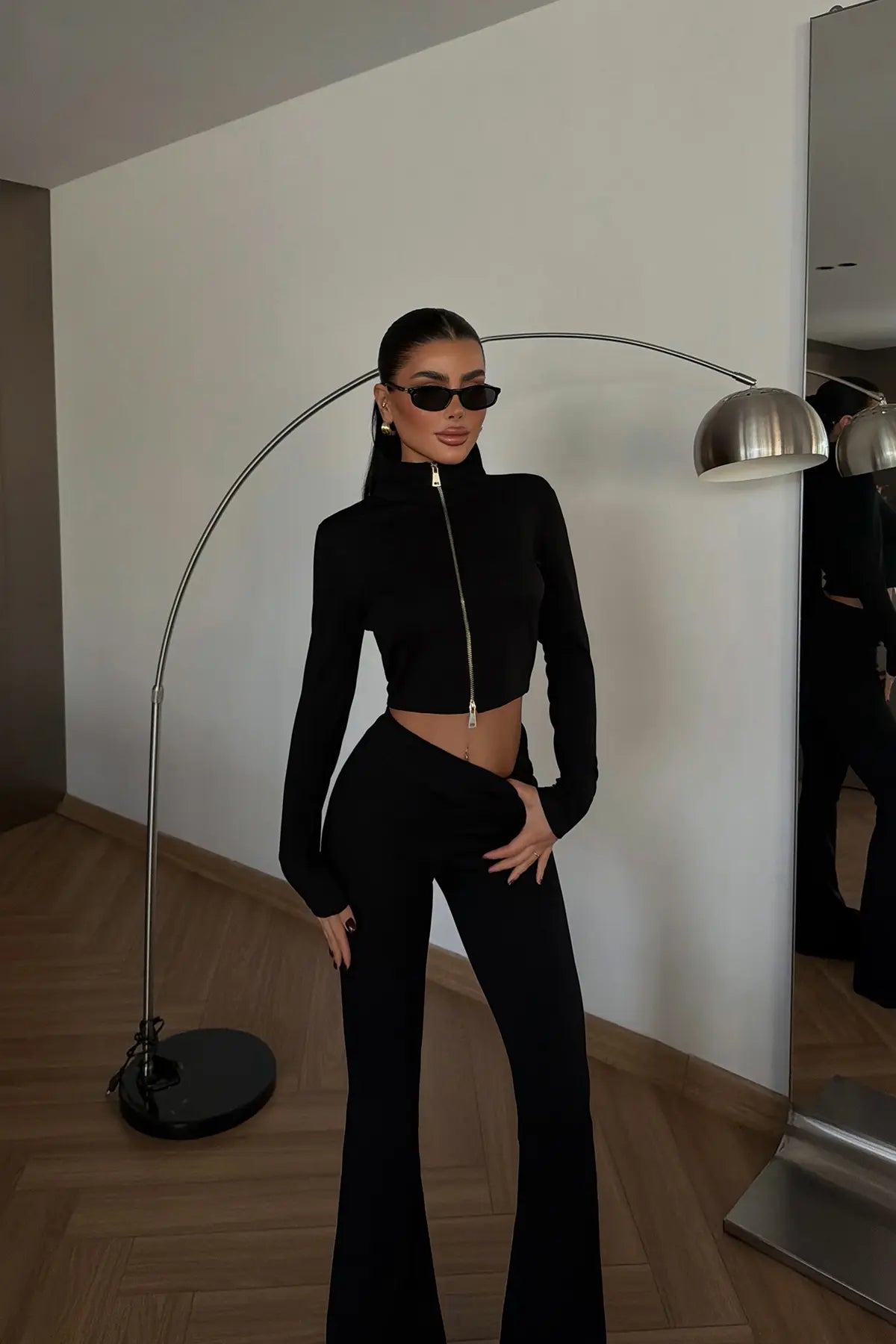 Siyah Bericca Eşofman Takımı