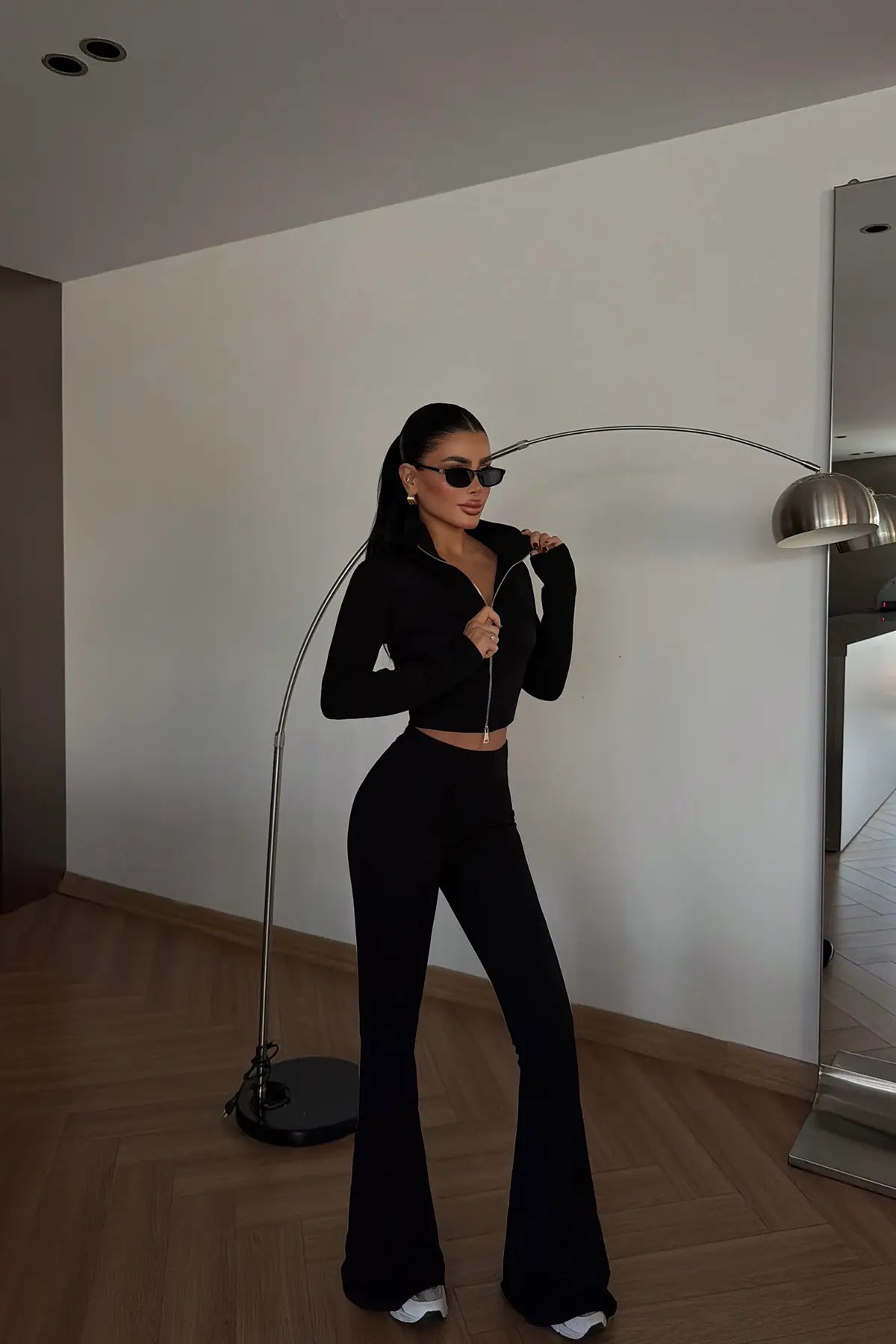 Siyah Bericca Eşofman Takımı