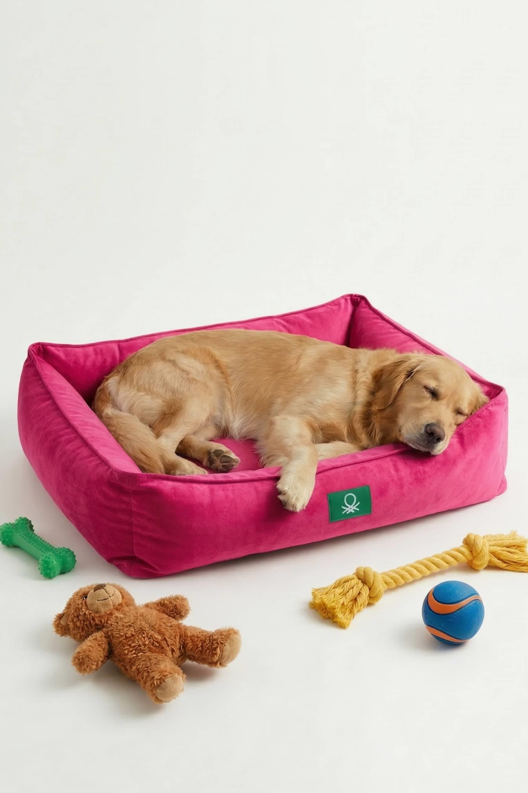 BNT-B2507-D Kedi & Köpek Yatağı  Pembe 100 x70cm