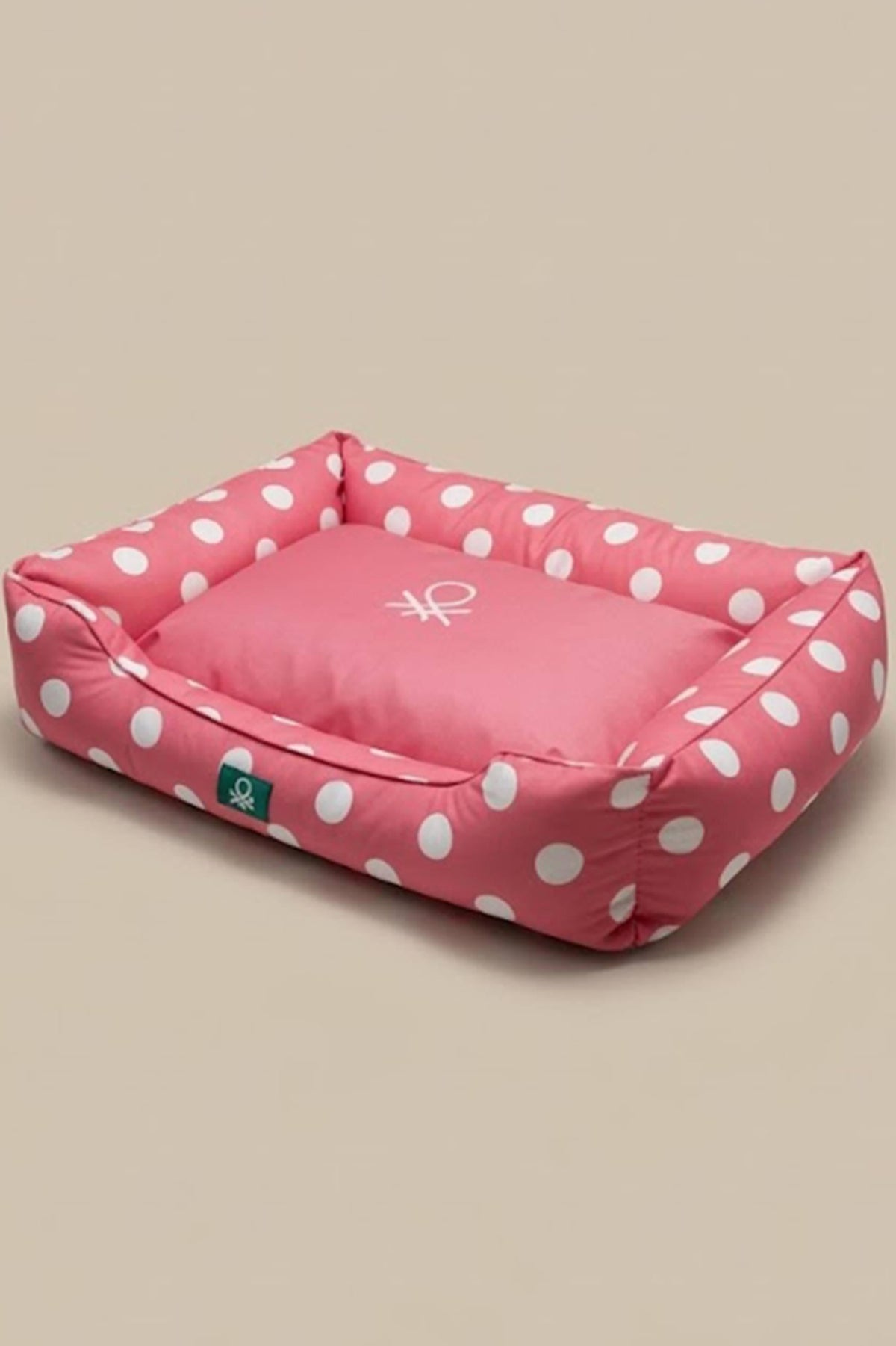 BNT-B2511-B Kedi & Köpek Yatağı  PUANTİYELİ PEMBE 70x50 cm