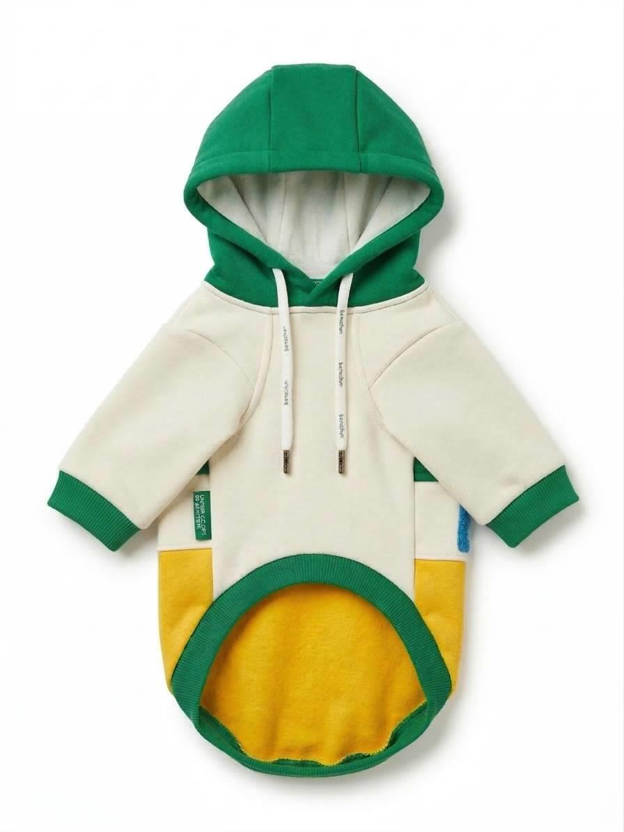 BNT-S2510 Kapişonlu Sweatshirt SARI