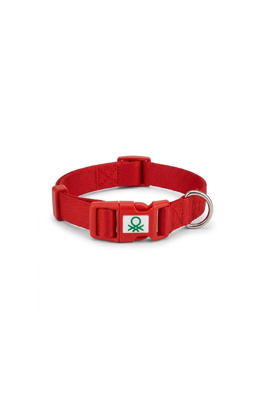 BNTMKT-0029-RD Kedi &Köpek Örme Tasma Kırmızı 2x32-50 cm
