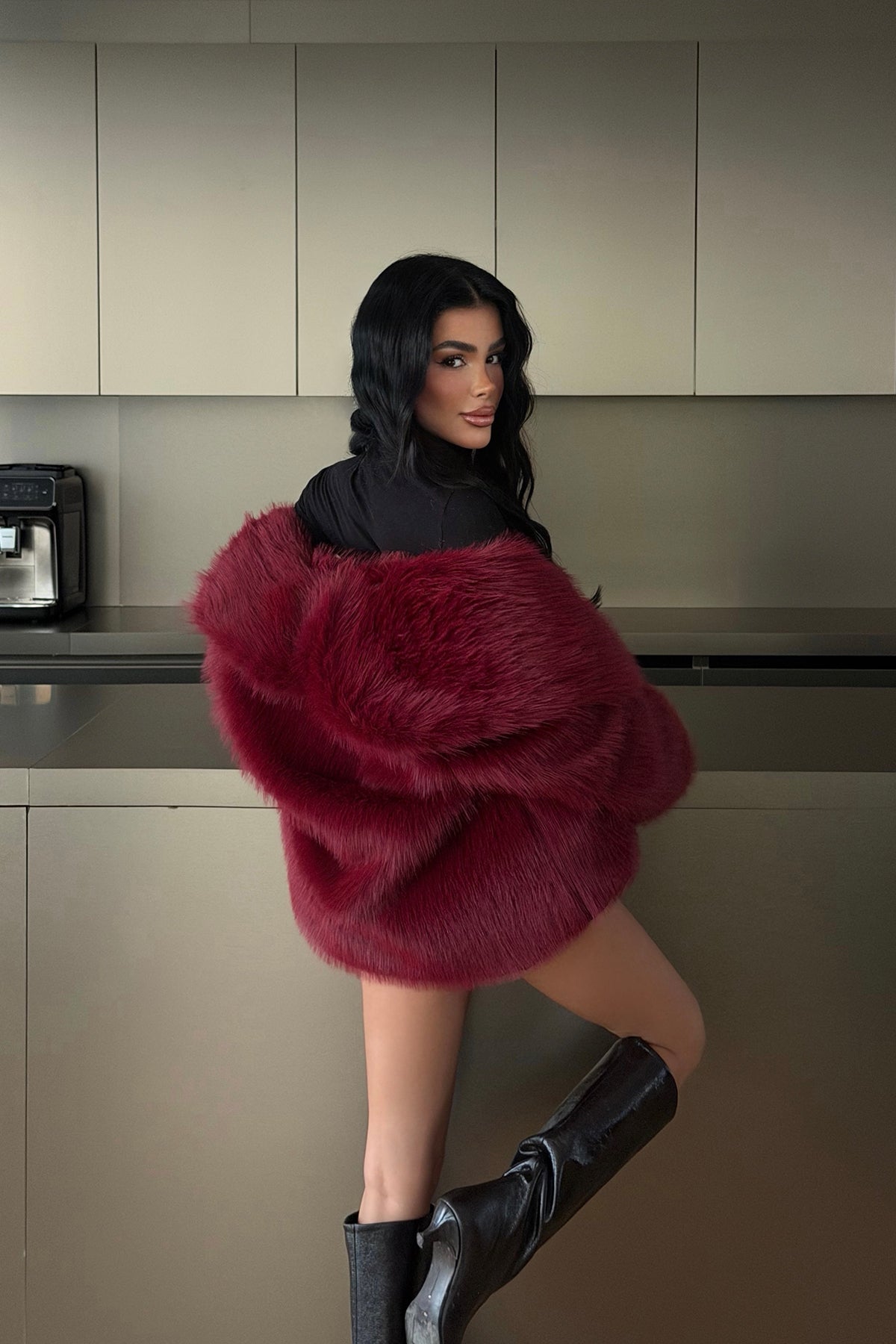 Bordo Rufina Kürk ATE-4071