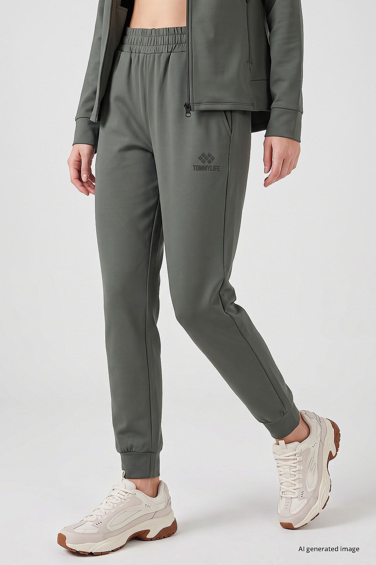 Çağla Slim Fit Kadın Eşofman Takım - 95357