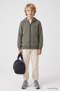 Çağla Standart Kalıp Basic Erkek Çocuk Sweatshirt - 11336