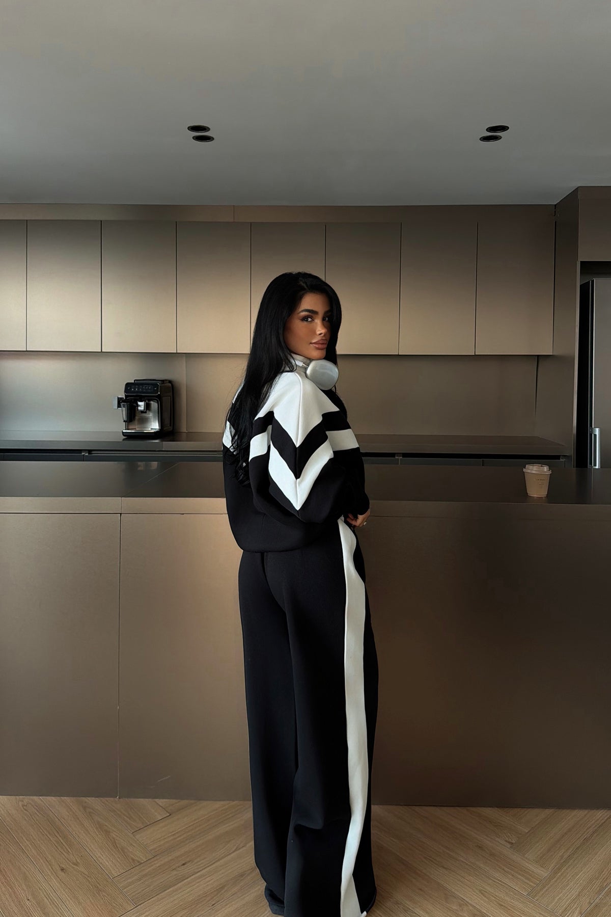 Siyah Bennyc Eşofman Takımı ATE-4026