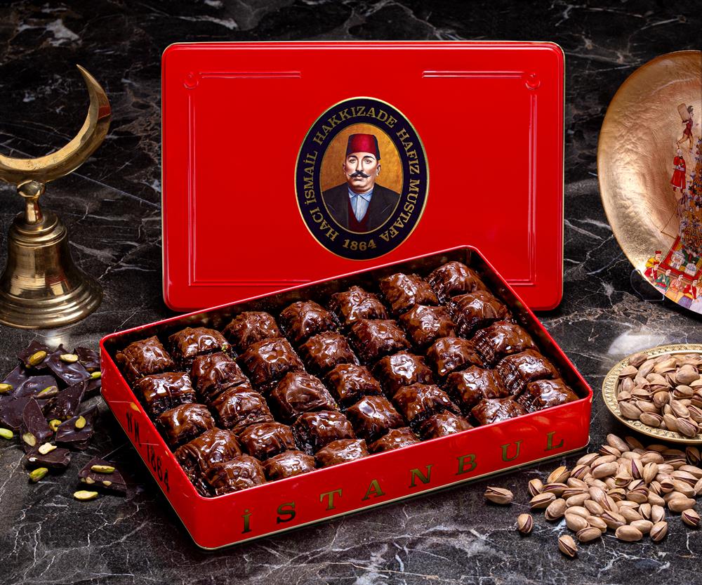 Çikolatalı Fıstıklı Baklava (dhl Kargo Dahil)