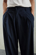 ÇİZGİLİ BALLOON FIT PANTOLON