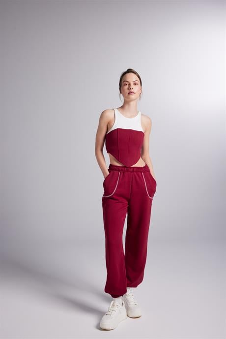 Rhode Eşofman Altı Bordo