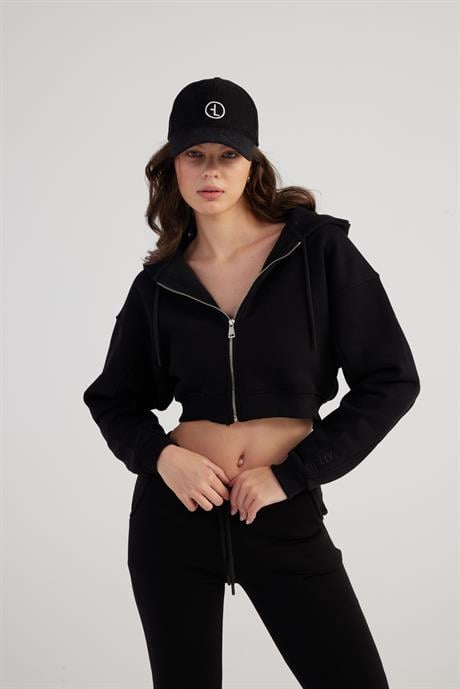 Mixed Sweatshirt Siyah Siyah L