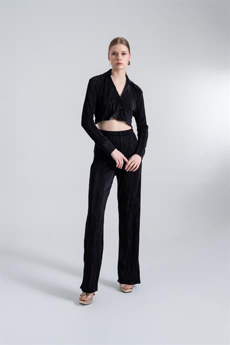 Comfy Pantolon Siyah Siyah L