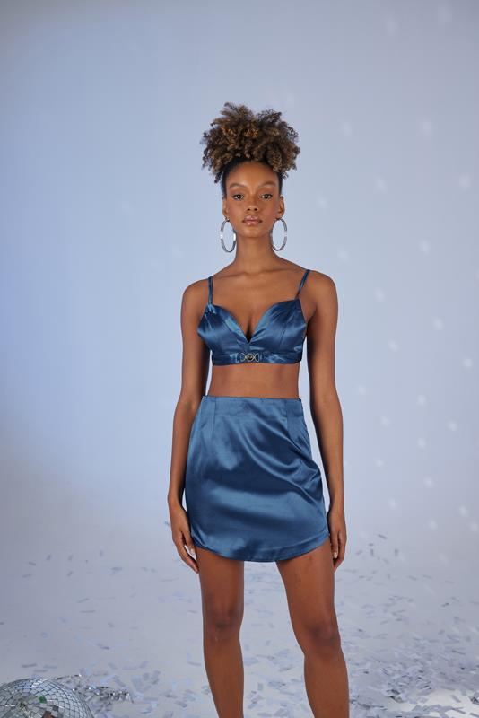 Fancy Büstiyer Lacivert