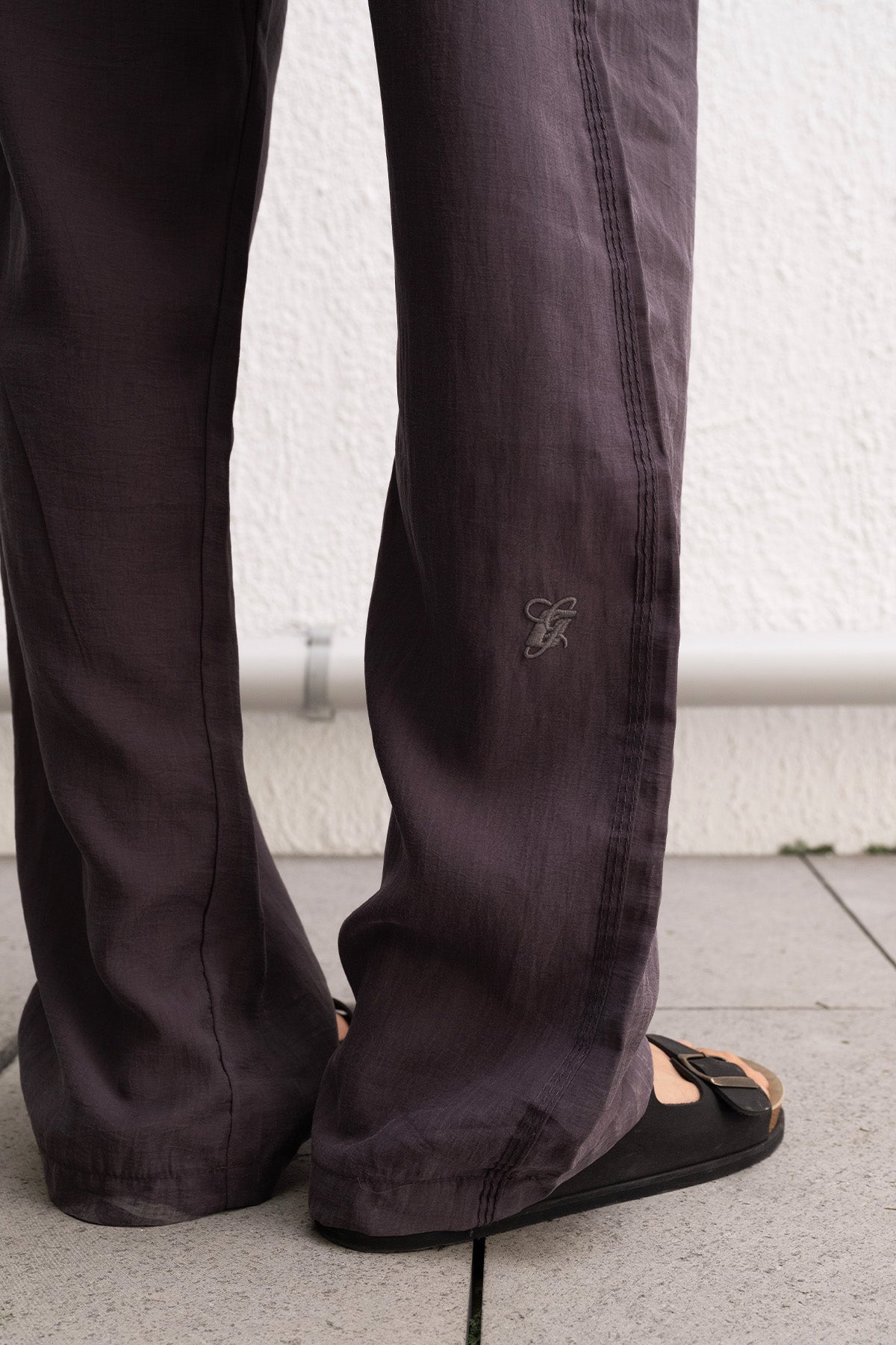 DÖKÜMLÜ JOGGER ANTRASİT PANTOLON - ANTRASİT S