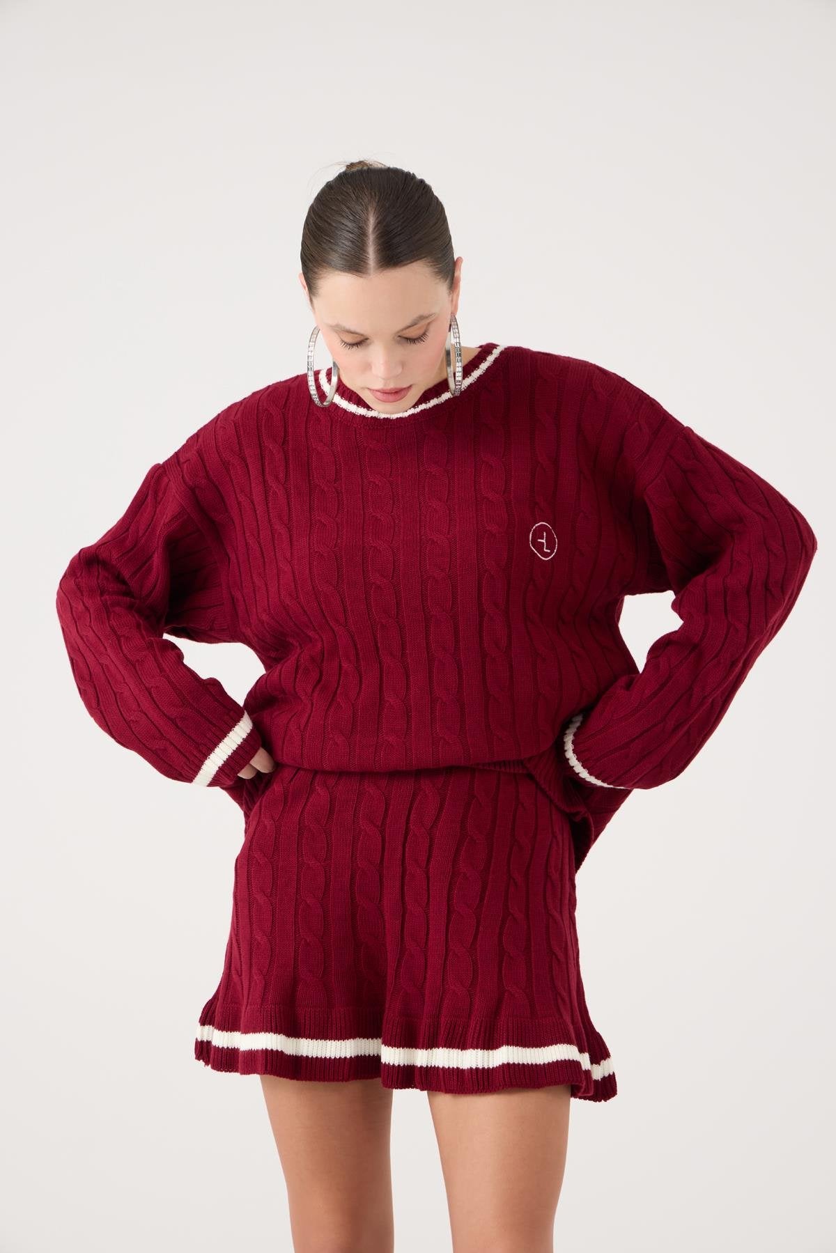 Harold Triko Etek Bordo