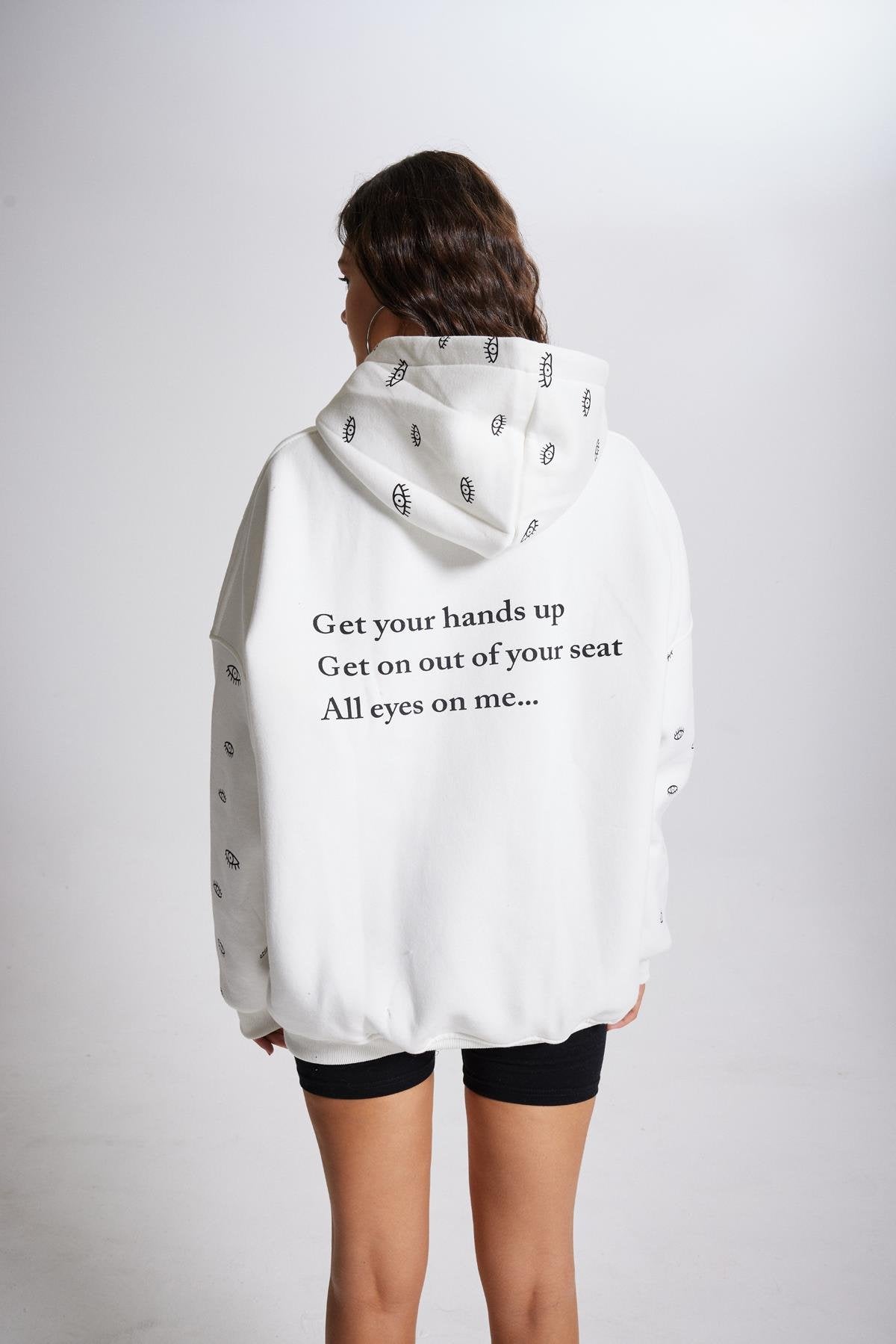 Eye Sweatshirt Beyaz