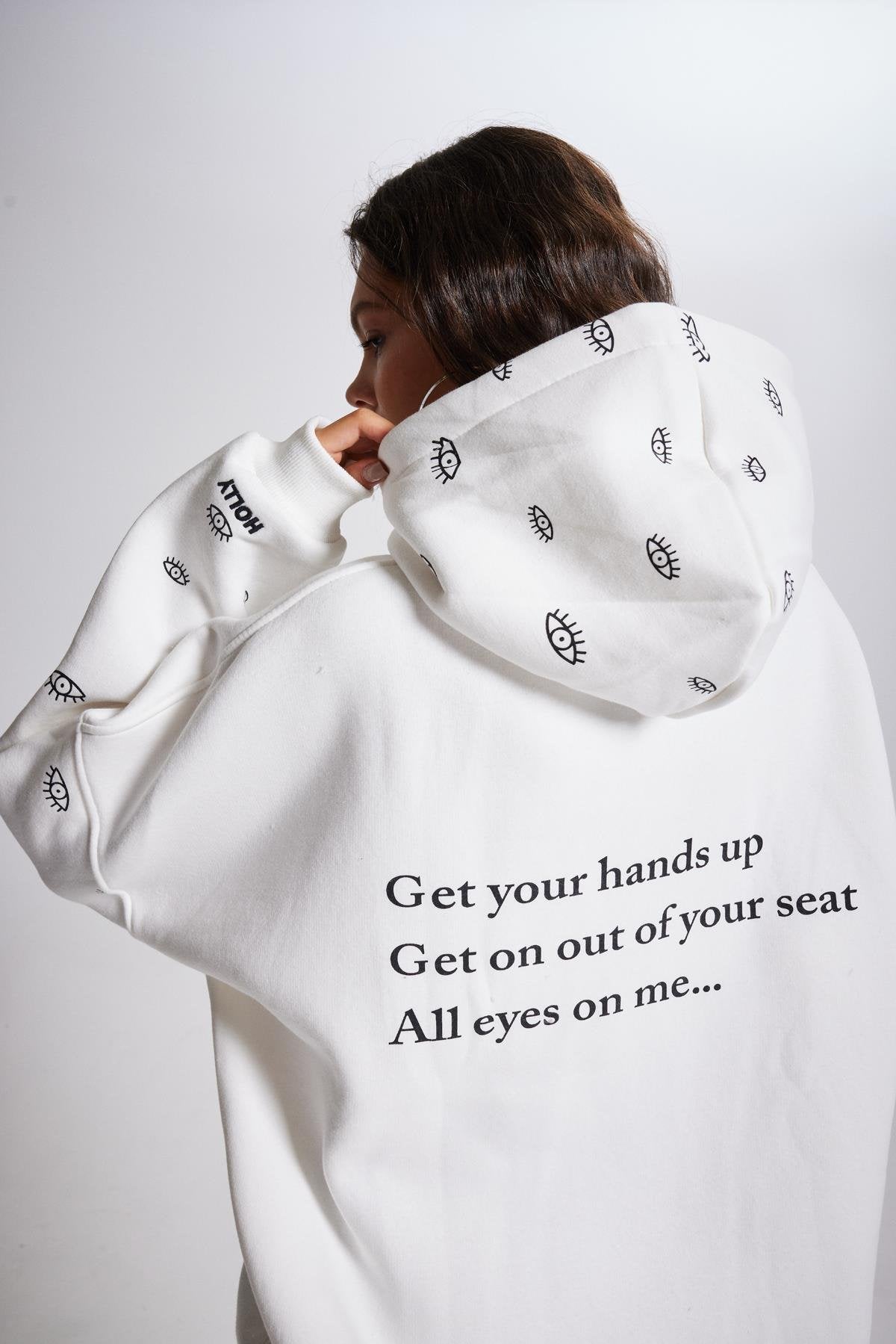 Eye Sweatshirt Beyaz