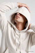 Ekru Standart Kalıp Basic Erkek Sweatshirt - 88513