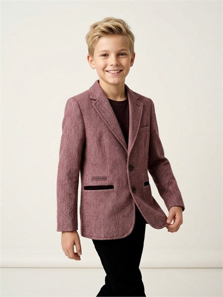 Erkek Çocuk Flato Ceplı Klasik Blazer Ceket