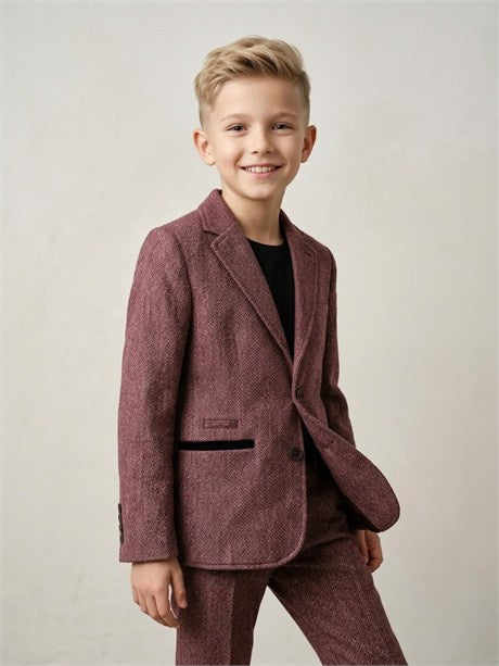 Erkek Çocuk Flato Ceplı Klasik Blazer Ceket