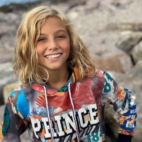 Erkek Çocuk Prince Model Sweatshirt SİYAH 6-8 Yaş