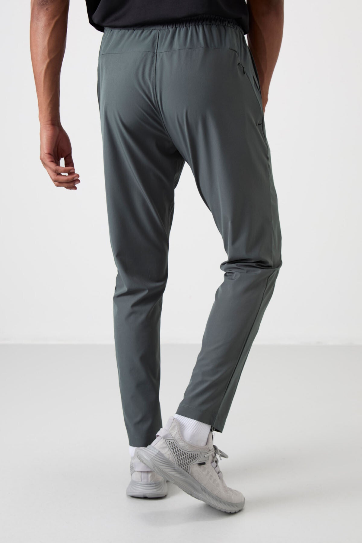 Haki İnce Yumuşak Comfort Fit Erkek Eşofman Alt - 82119