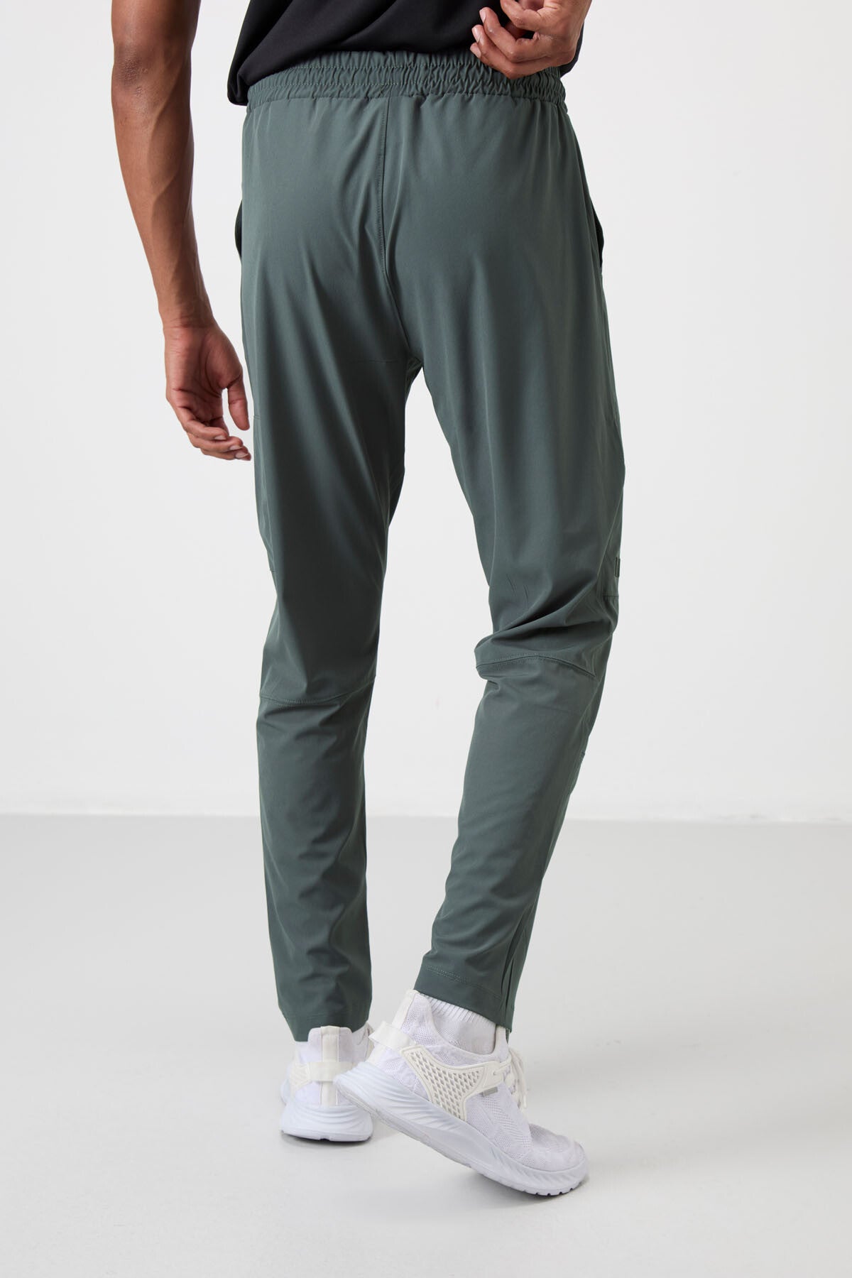 Haki İnce Yumuşak Comfort Fit Erkek Eşofman Alt - 82120