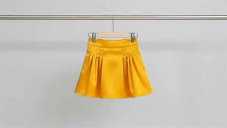 Dokulu Etek Sarı 14 Yaş