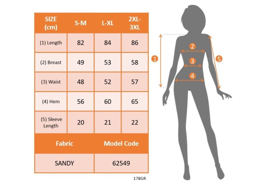 Kadın Kısa Kollu Bisiklet Yakalı Desenli üst Sandy Alt Tul Asimetrik Detaylı Bluz