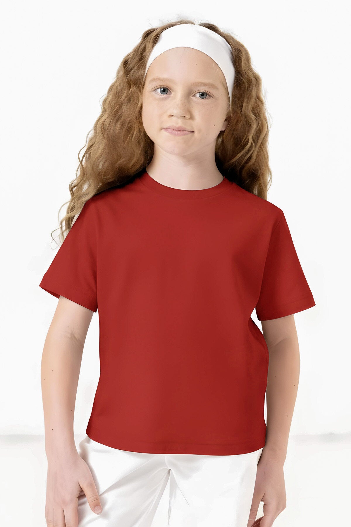 Fiesta O Yaka Standart Fit Basic Unisex Çocuk T-Shirt - 11328