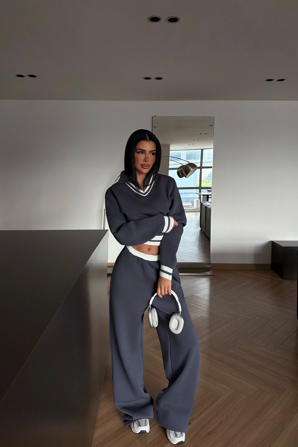 Füme Sonora Eşofman Takımı ATE-4355