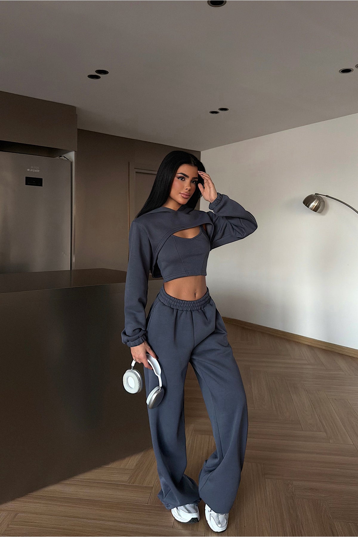 Füme Corsica Eşofman Takımı ATE-3883