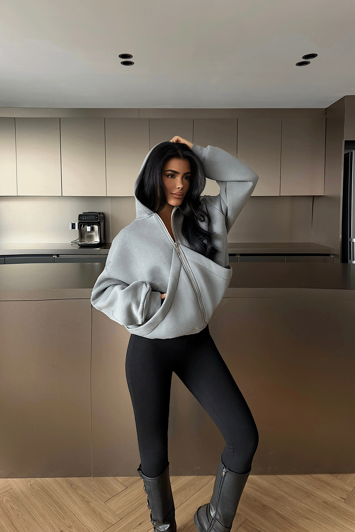 Füme Madisyn Hırka ATE-2366