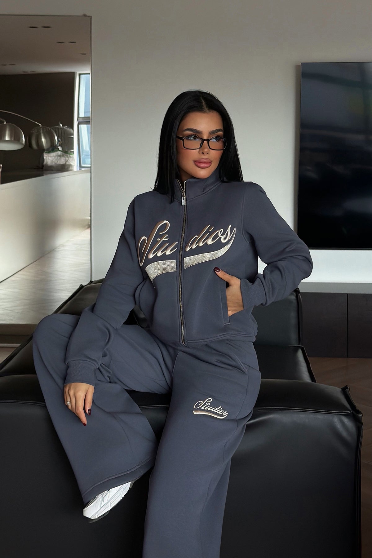 Füme Studioy Eşofman Takım ATE-4178