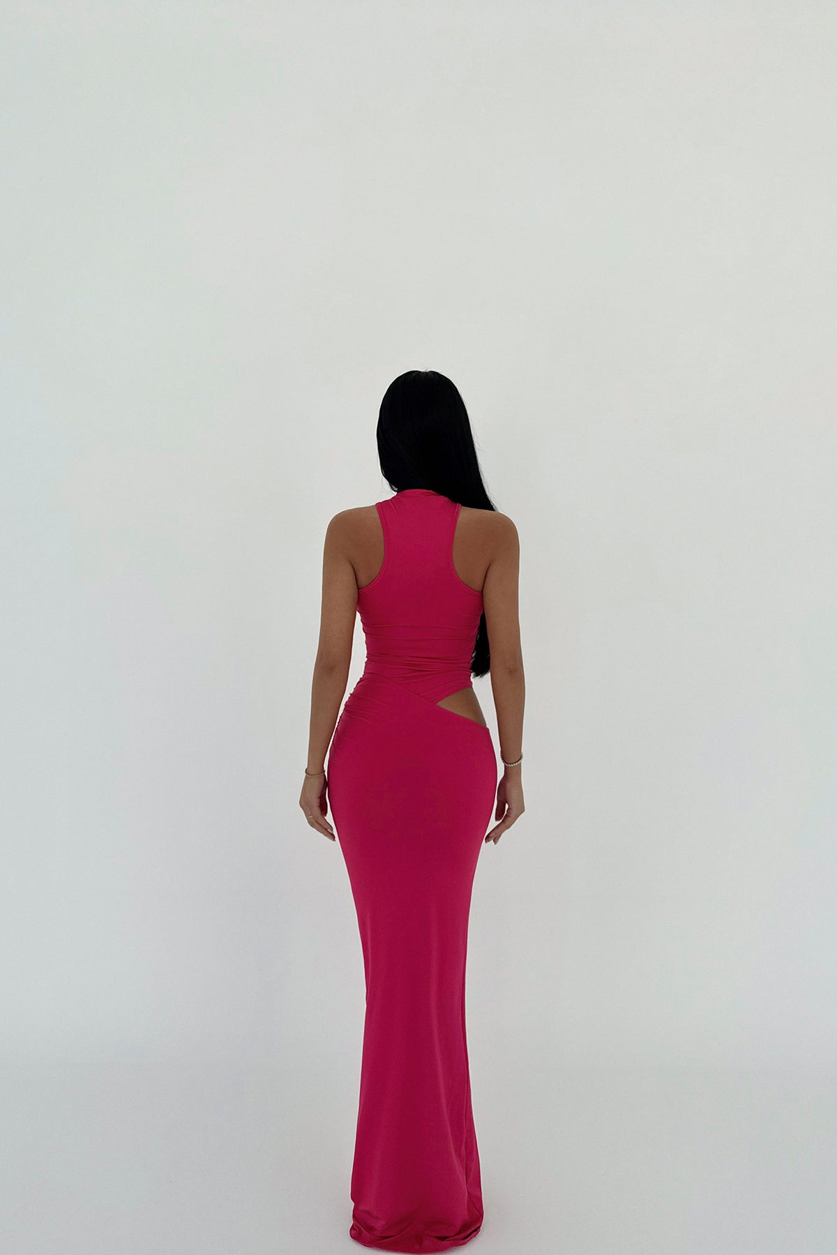 Fuşya Marica Elbise ATE-2578