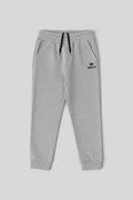 Gray Melange Standard Fit Cuffed Thin Boys' Sweatpants - 11205