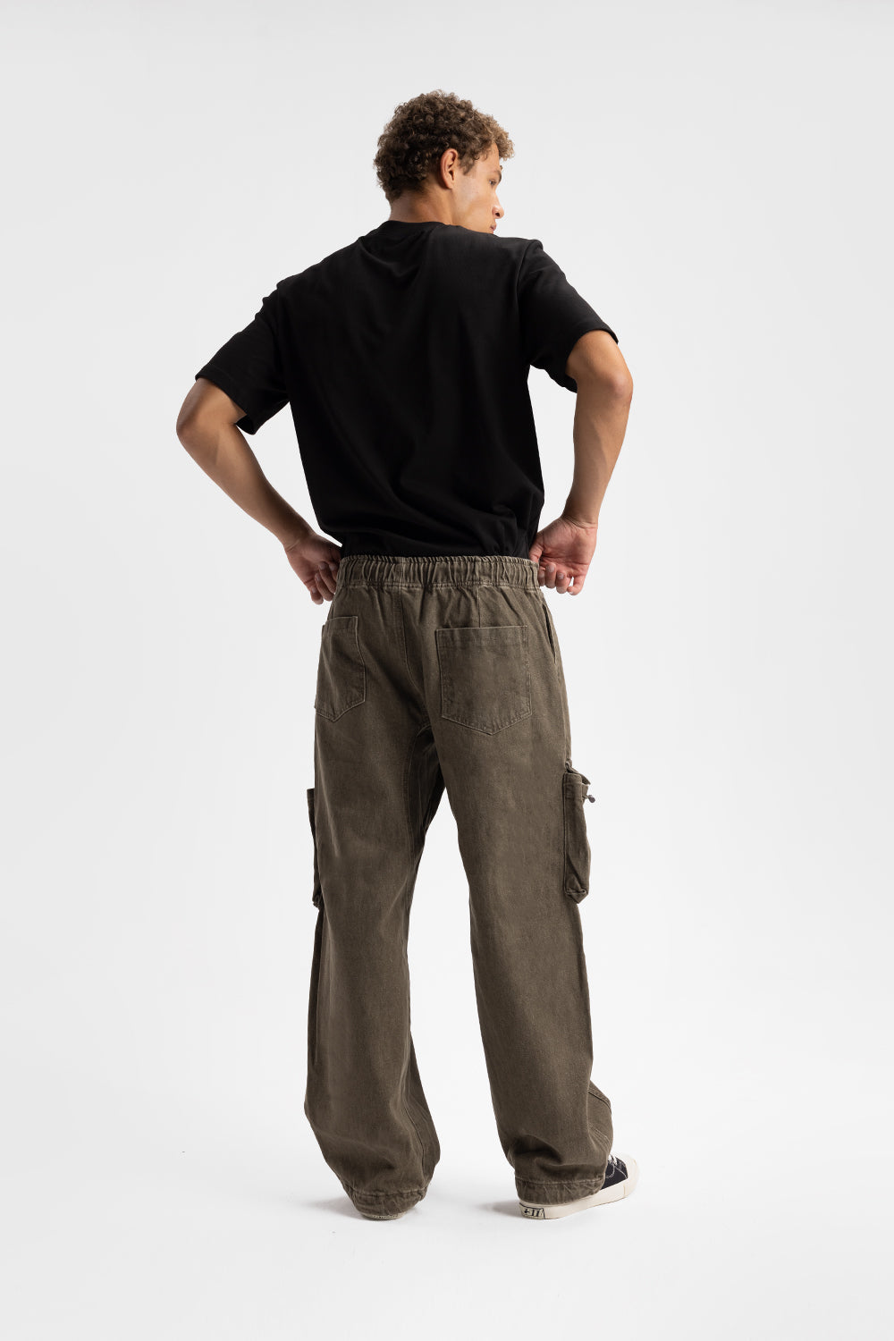 GIESTO RELAXED FIT T-SHIRT - SİYAH L